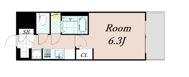 エステムコート京都千雅邸 間取り図画像