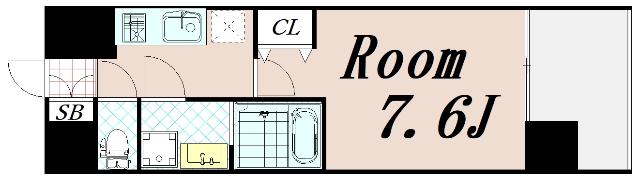 クリスタルグランツ京都西大路（711） 間取り図画像