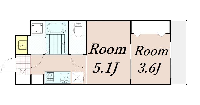 クレストタップ京都丹波口 間取り図画像