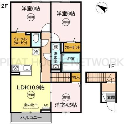  間取り図写真