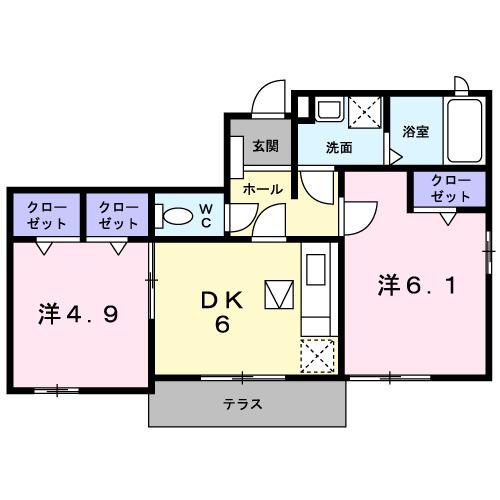  間取り図写真