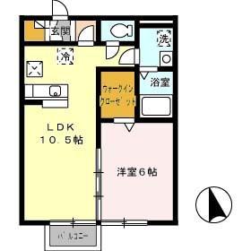 リバーサイド　マロニエ（106） 間取り図画像