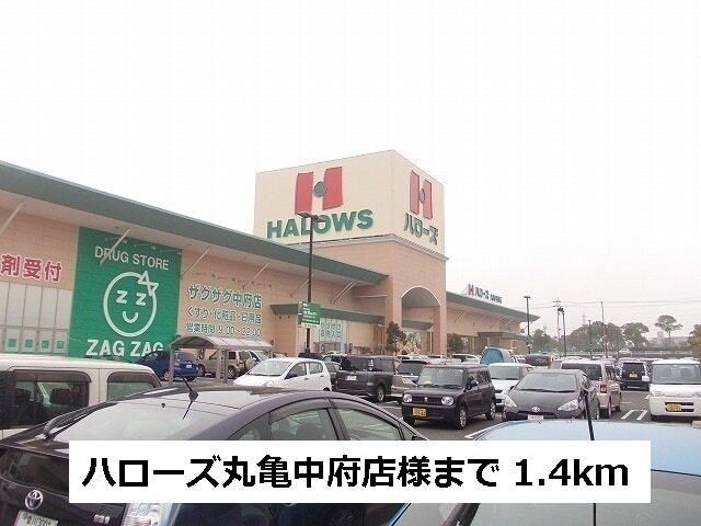 ザグザグ丸亀新田店：1200m