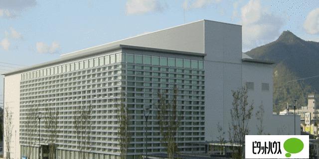 観音寺市立中央図書館：1409m
