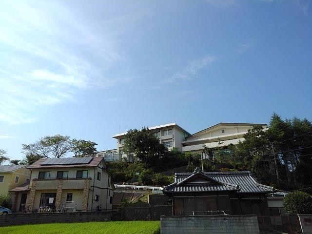多度津町立白方小学校：150m