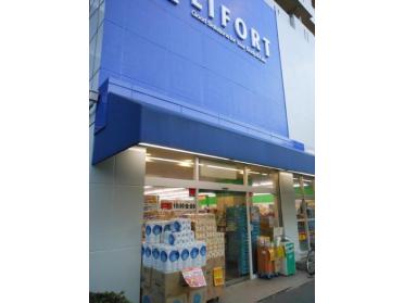 ドラッグストアライフォート赤川店：427m