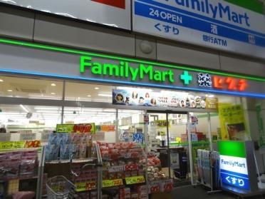 ファミリーマート＋薬ヒグチ京橋店：244m