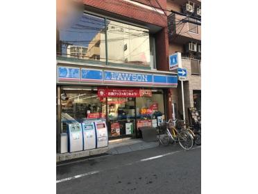 ローソン十三店：347m