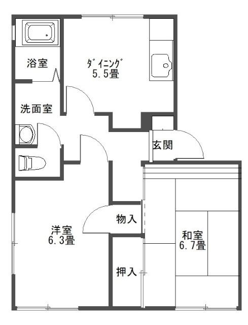  間取り図写真