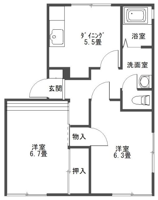  間取り図写真