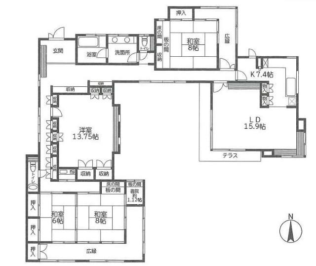大網7800 間取り図画像
