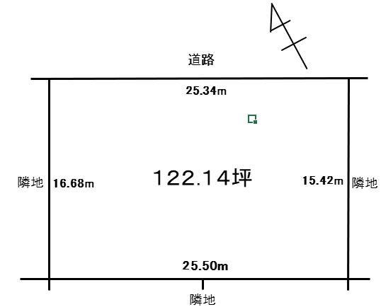 作田388 区画図