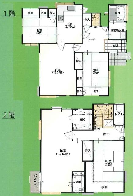 永田1680 間取り図画像