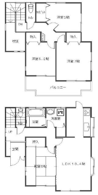 前之内980 間取り図画像