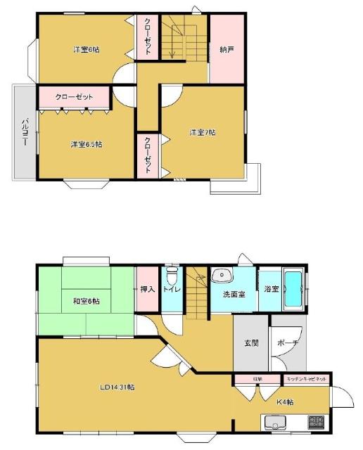 上谷790 間取り図画像
