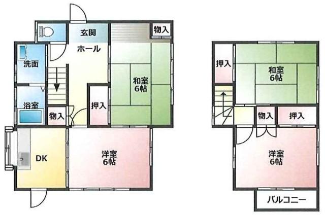 南今泉530 間取り図画像