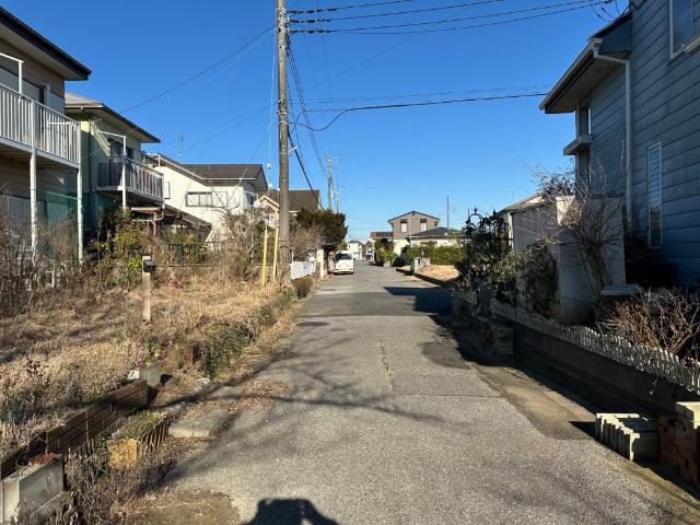 作田450 前面道路含む現地写真