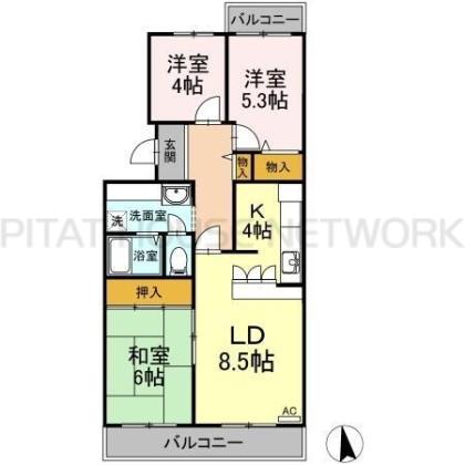  間取り図写真