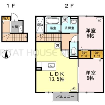  間取り図写真