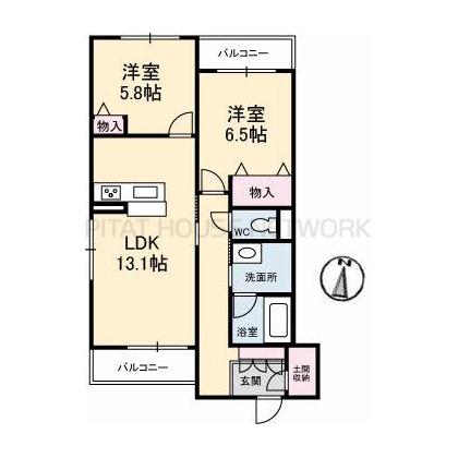  間取り図写真