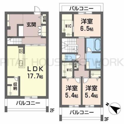  間取り図写真