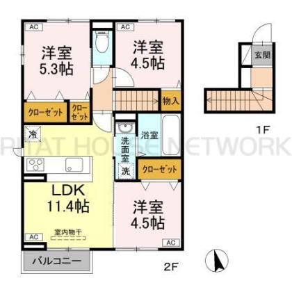  間取り図写真