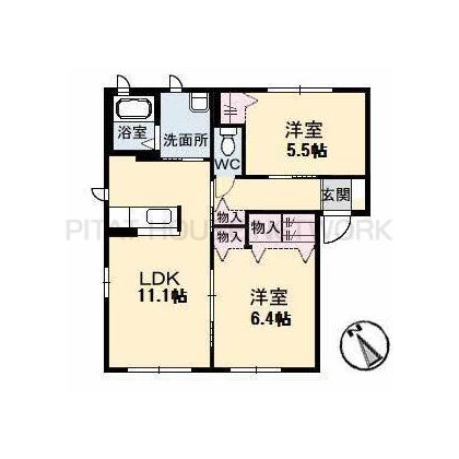  間取り図写真