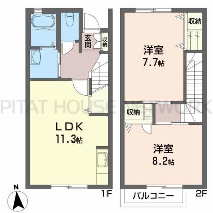  間取り図写真
