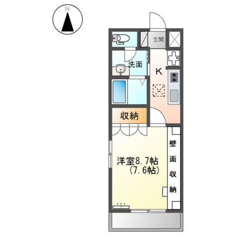 エクセルコート南島田 間取り図画像