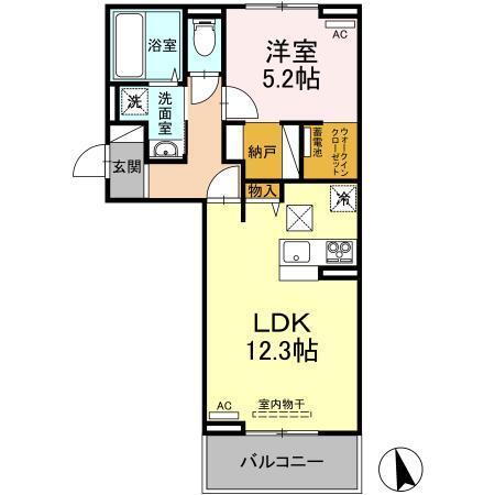 サンセール問屋町（105） 間取り図画像