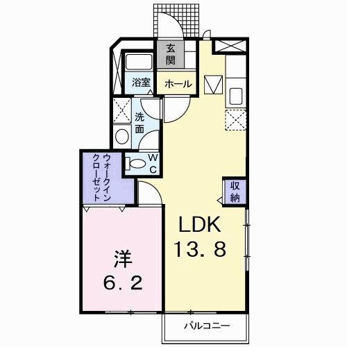 フォンテーヌＡ（101） 間取り図画像
