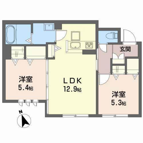  間取り図写真