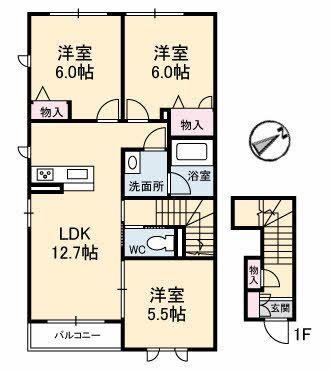  間取り図写真