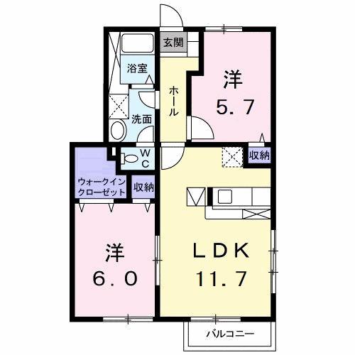 クィーンパレスＴＡＤＡ．Ｃ棟（101） 間取り図画像
