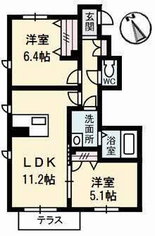  間取り図写真
