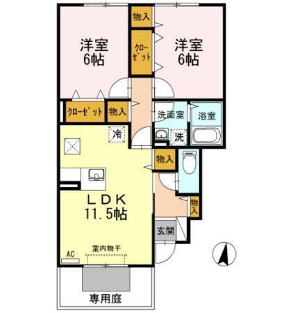  間取り図写真