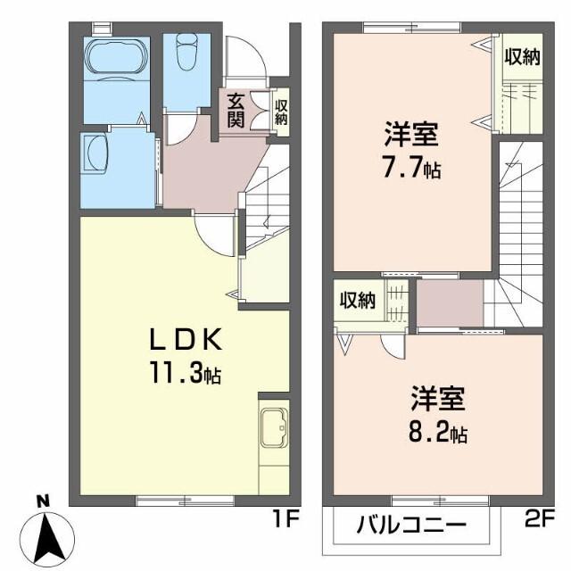  間取り図写真