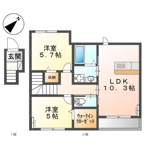  間取り図写真