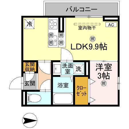  間取り図写真