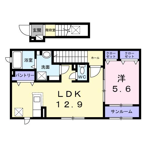  間取り図写真