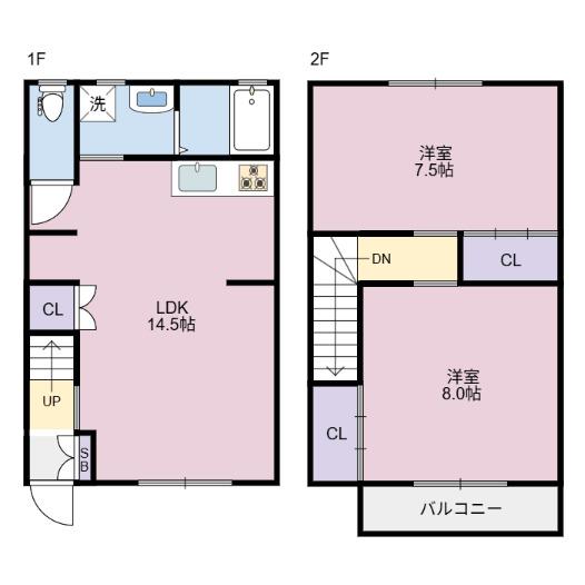 ノースアイランド（G） 間取り図画像