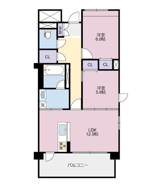 エスポワール（101） 間取り図画像