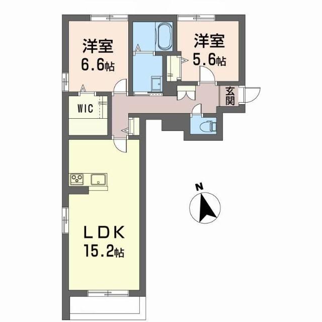 ベレオユトリア（105） 間取り図画像