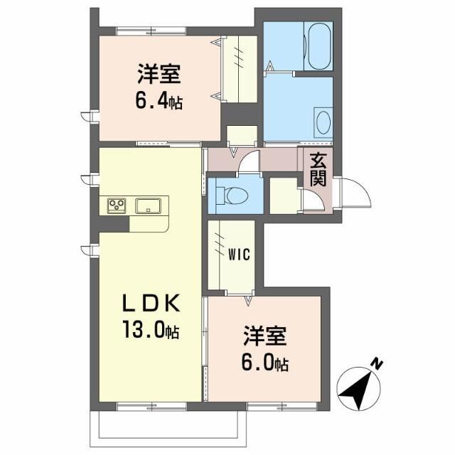 ＢＥＲＥＯ　ｅａｓｔ　ｏｎｅ（203） 間取り図画像