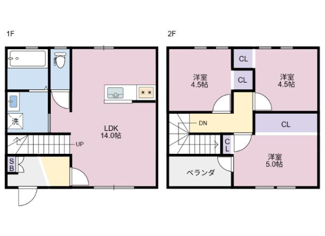 Maiso名東（B） 間取り図画像