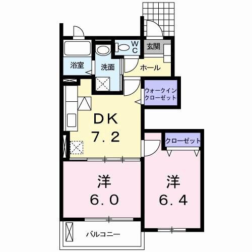 カトル・セゾン　Ⅰ（103） 間取り図画像