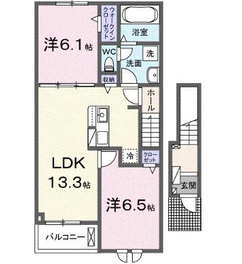 グランシャリオ３（202） 間取り図画像