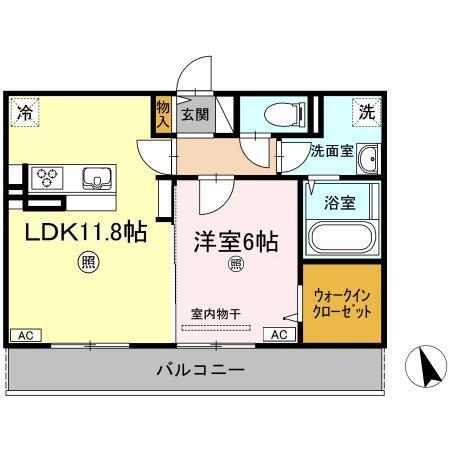 ルーナ（302） 間取り図画像