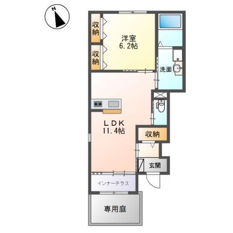 サンシャインテラスＫ． 間取り図画像