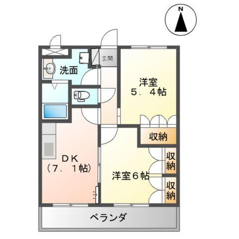 サンシャイン・コーダ 間取り図画像